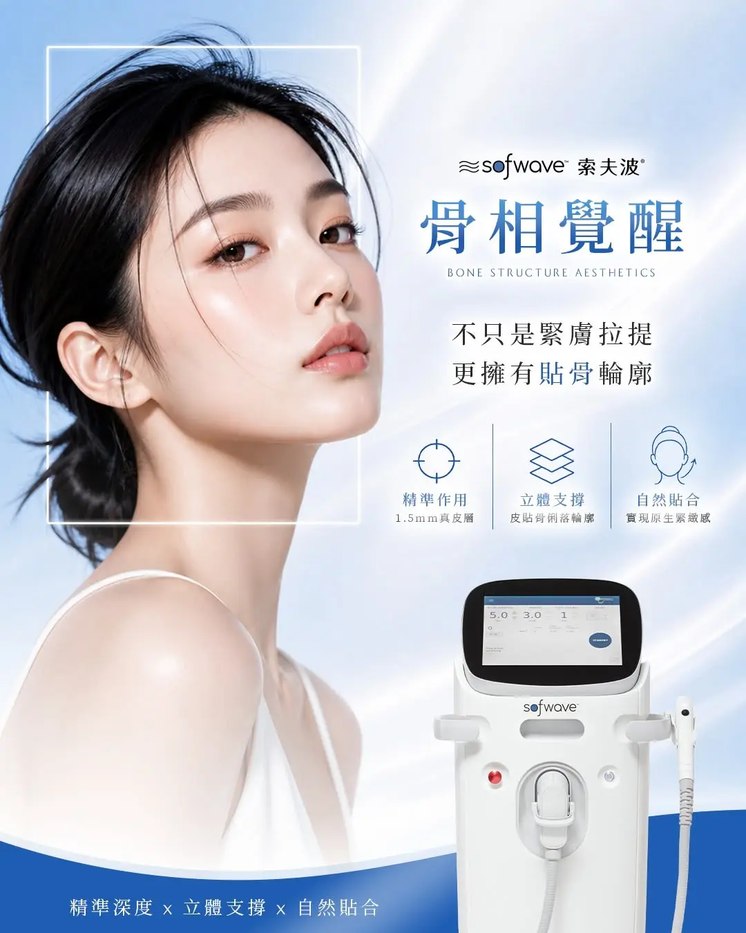 不止表面緊緻還要打造更清晰立體的輪廓│索夫波
